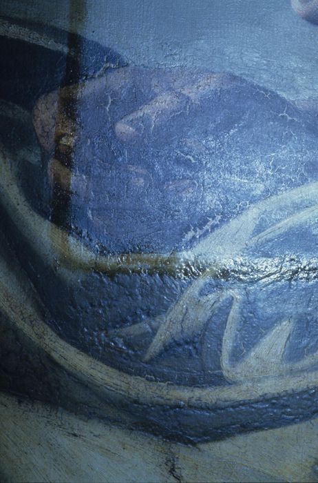 tableau : Saint Pierre délivré de sa prison par un ange, détail