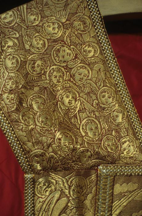 Chasuble (ornement doré), détail