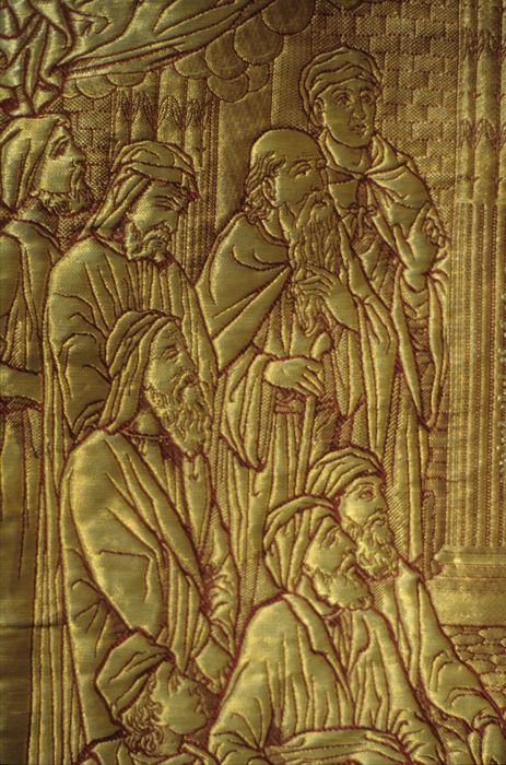 Chasuble (ornement doré), détail
