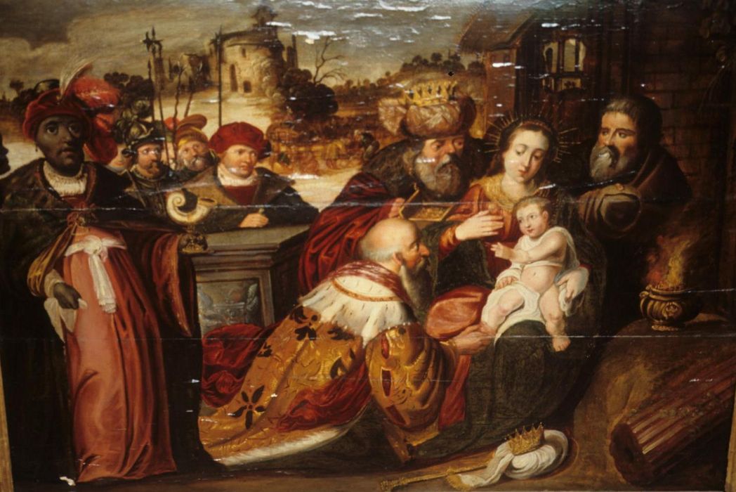 tableau : Adoration des Mages (l')