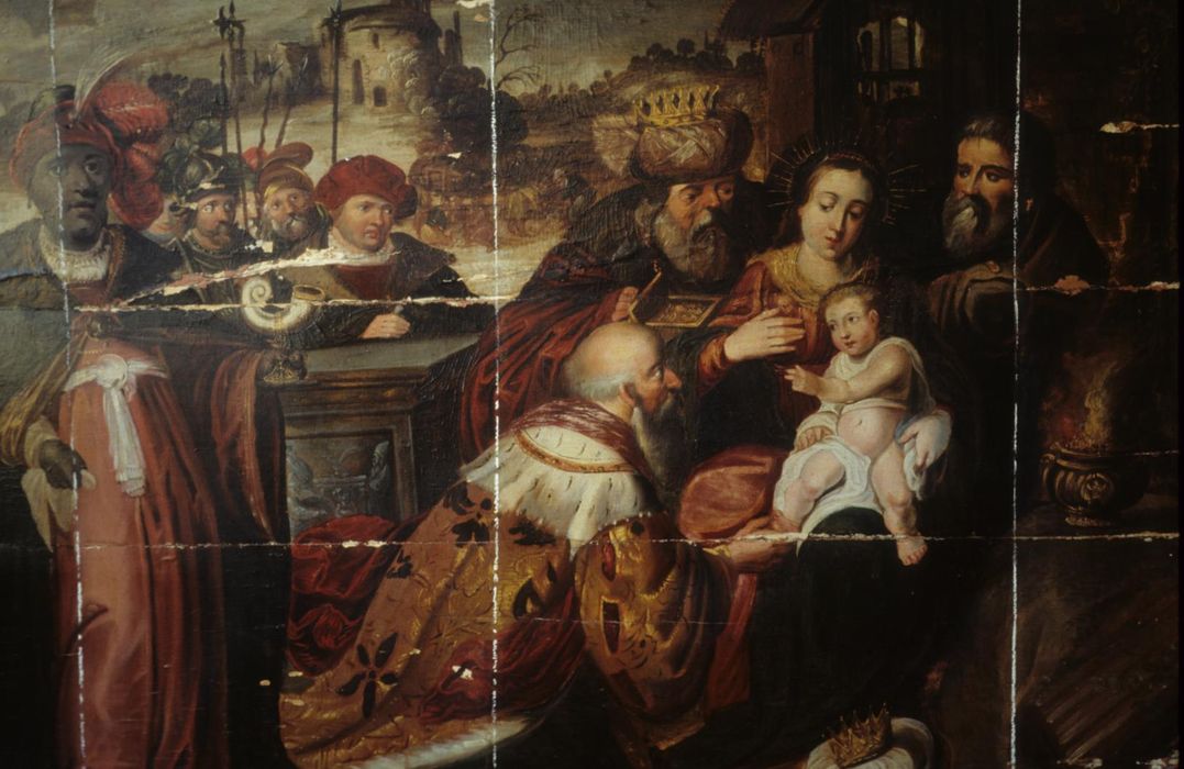 tableau : Adoration des Mages (l')