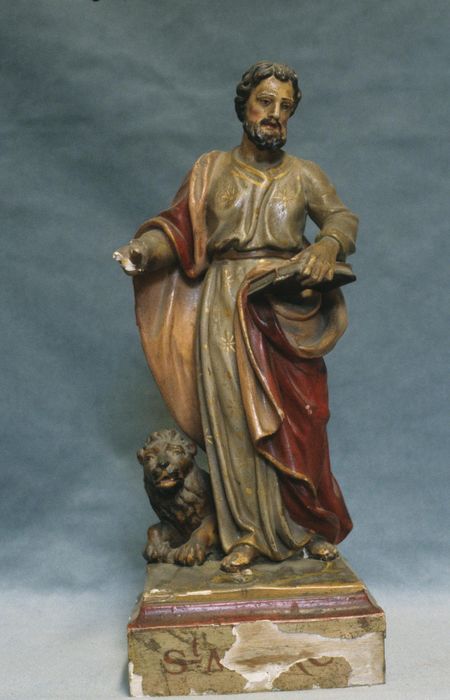 statue (figurine) : Evangéliste, saint Marc