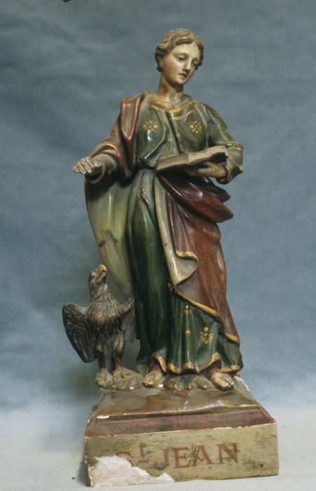 statue (figurine) : Evangéliste, saint Jean