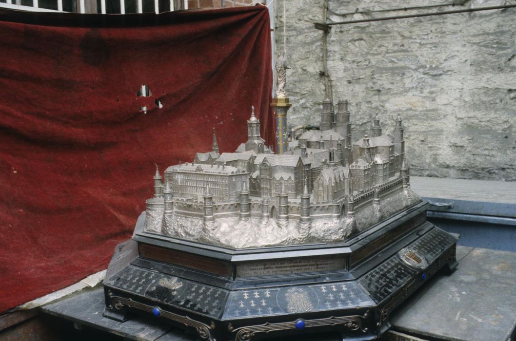 maquette de la ville de Rennes, voeux à Notre Dame de Bonne Nouvelle