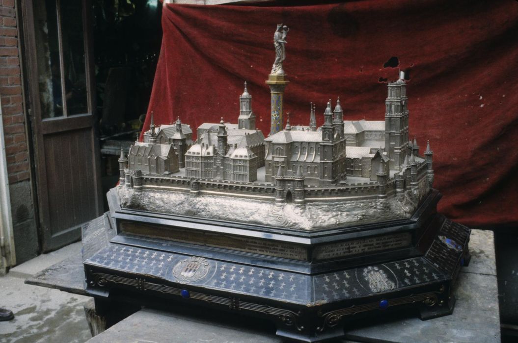 maquette de la ville de Rennes, voeux à Notre Dame de Bonne Nouvelle