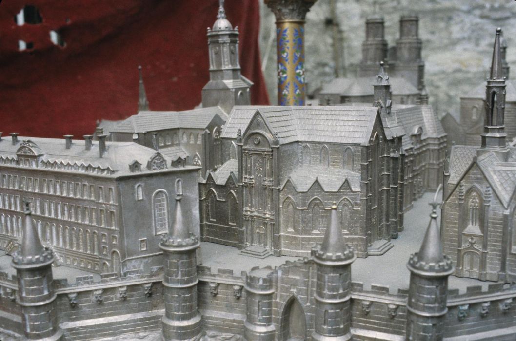 maquette de la ville de Rennes, voeux à Notre Dame de Bonne Nouvelle, détail