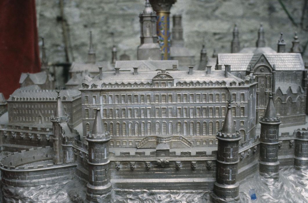 maquette de la ville de Rennes, voeux à Notre Dame de Bonne Nouvelle, détail