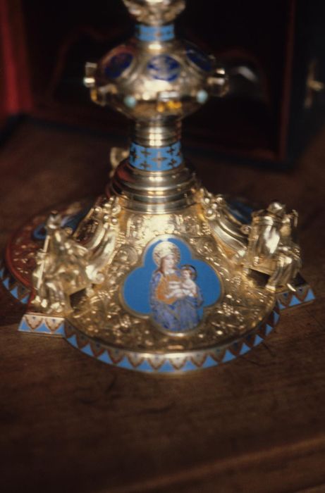 ciboire, détail - © Ministère de la Culture (France), Conservation des antiquités et des objets d'art d'Ille-et-Vilaine, tous droits réservés