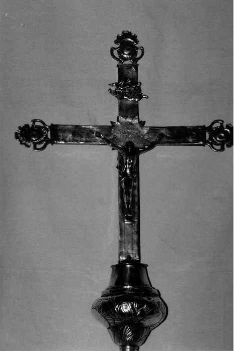 croix de procession - © Ministère de la Culture (France), Conservation des antiquités et des objets d'art d'Ille-et-Vilaine, tous droits réservés