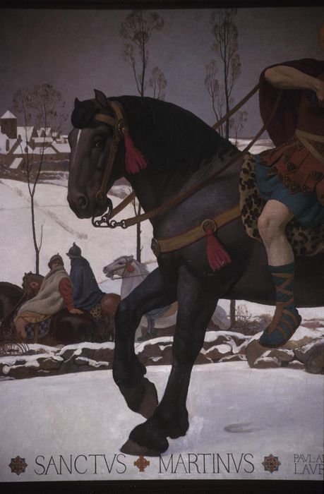 tableau : Saint Martin, détail - © Ministère de la Culture (France), Conservation des antiquités et des objets d’art d’Ille-et-Vilaine - Tous droits réservés