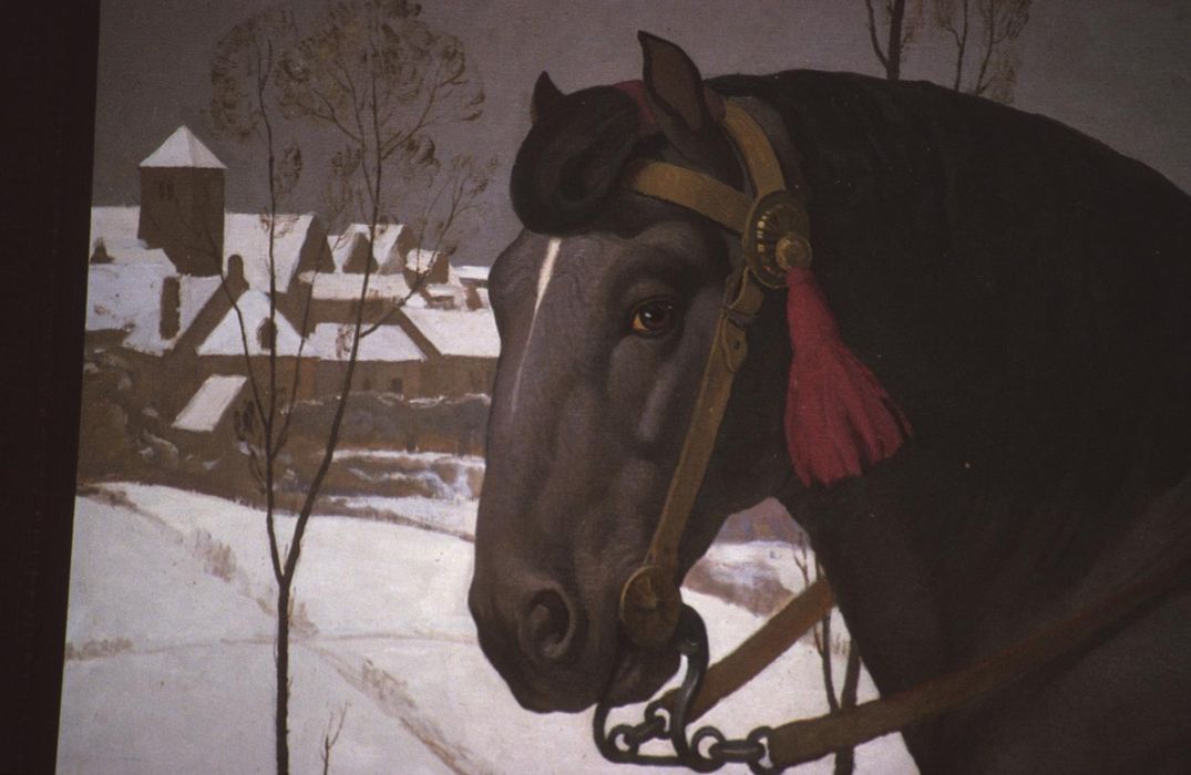 tableau : Saint Martin, détail - © Ministère de la Culture (France), Conservation des antiquités et des objets d'art d'Ille-et-Vilaine, tous droits réservés