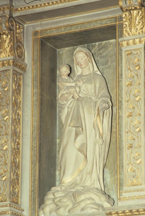 statue : Vierge à l'Enfant - © Ministère de la Culture (France), Conservation des antiquités et des objets d'art d'Ille-et-Vilaine, tous droits réservés