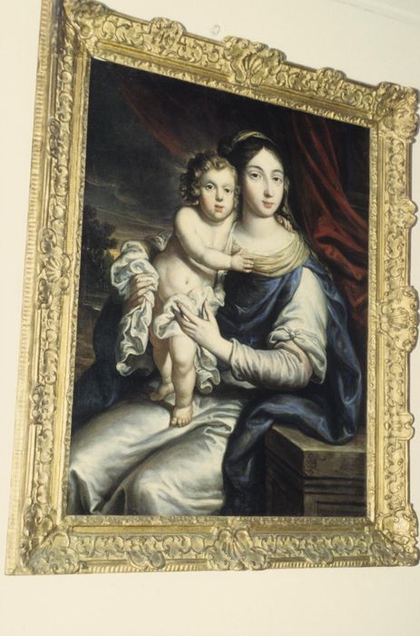 tableau : Vierge à l'Enfant - © Ministère de la Culture (France), Conservation des antiquités et des objets d'art d'Ille-et-Vilaine, tous droits réservés