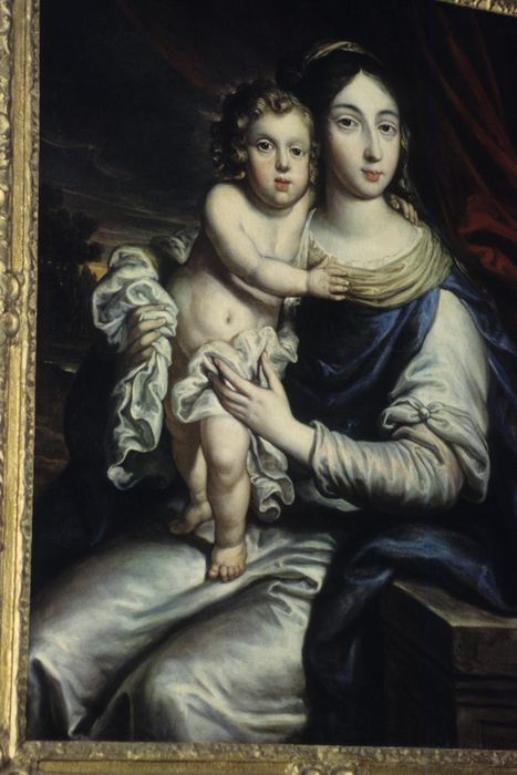 tableau : Vierge à l'Enfant - © Ministère de la Culture (France), Conservation des antiquités et des objets d'art d'Ille-et-Vilaine, tous droits réservés