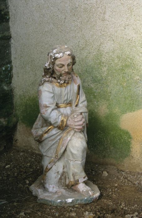 statue : Christ au jardin des Oliviers - © Ministère de la Culture (France), Conservation des antiquités et des objets d'art d'Ille-et-Vilaine, tous droits réservés