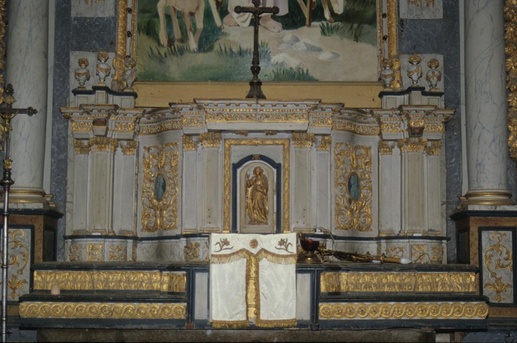 tabernacle du maître-autel - © Ministère de la Culture (France), Conservation des antiquités et des objets d'art d'Ille-et-Vilaine, tous droits réservés