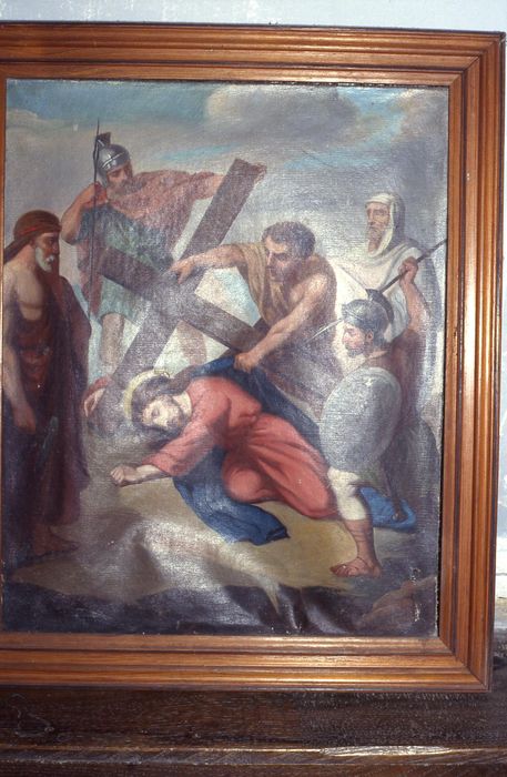 tableau (chemin de croix) : détail d'une station