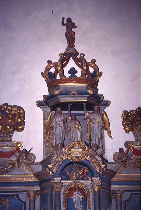 retable, détail