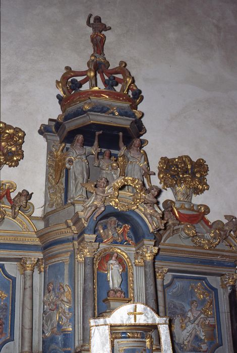 retable, détail