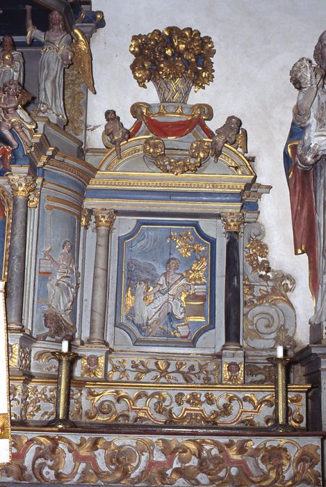 retable, détail