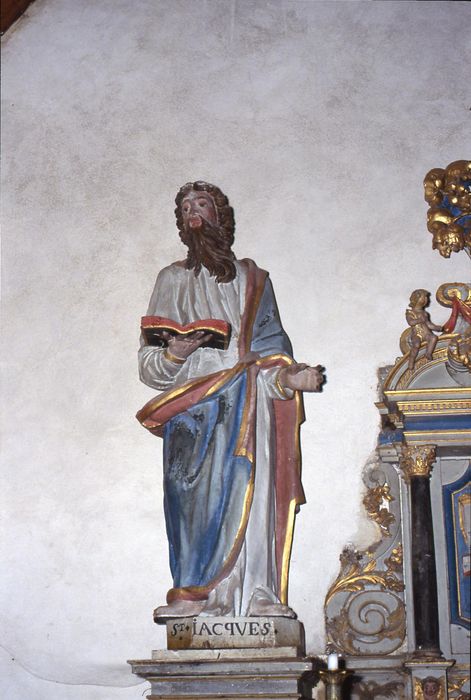 statue du maître-autel : Saint Jacques