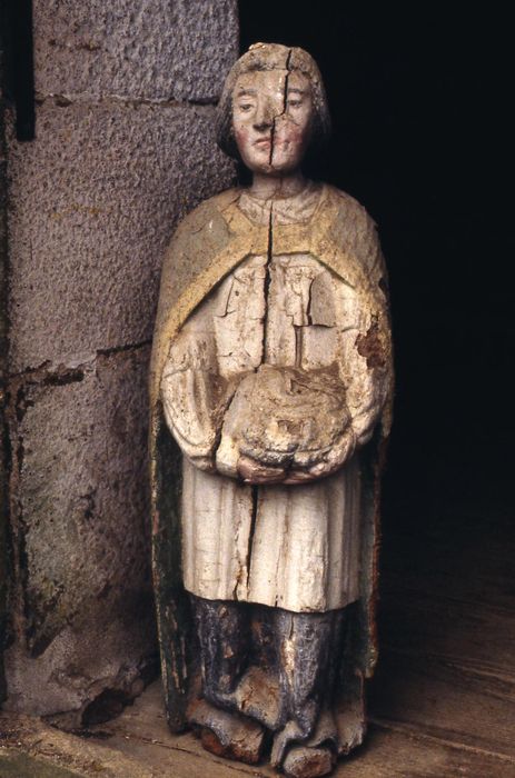 statue : Saint Etienne - © Ministère de la Culture (France), Conservation des antiquités et des objets d'art d'Ille-et-Vilaine, tous droits réservés