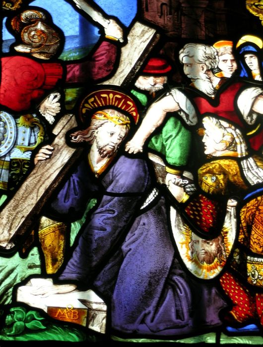 verrière : Histoire de la passion (l'), détail