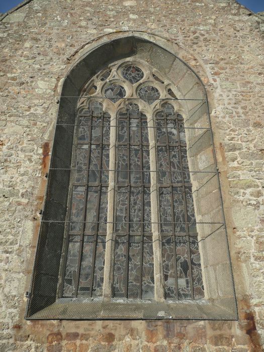 verrière : Histoire de la passion (l'), vue générale depuis l'extérieur
