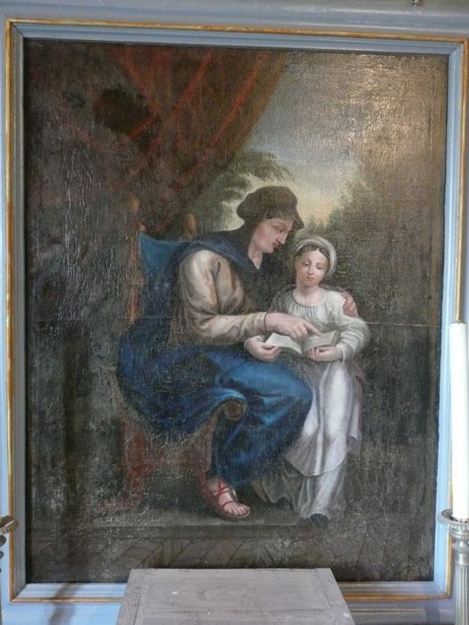 tableau : Education de la Vierge (l')