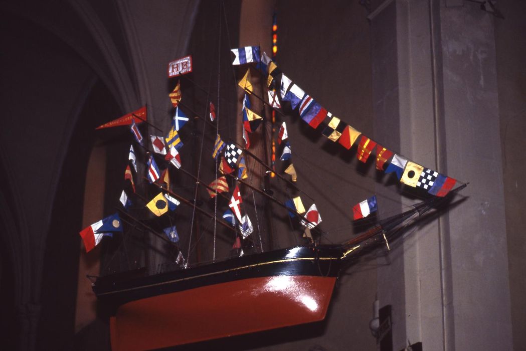 maquette ex-voto de Trois-mâts dit Alsace-Lorraine