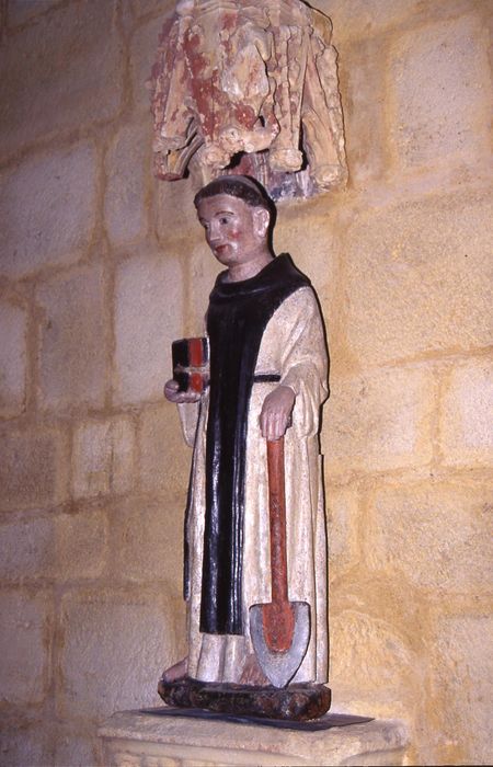 statue : Saint Fiacre