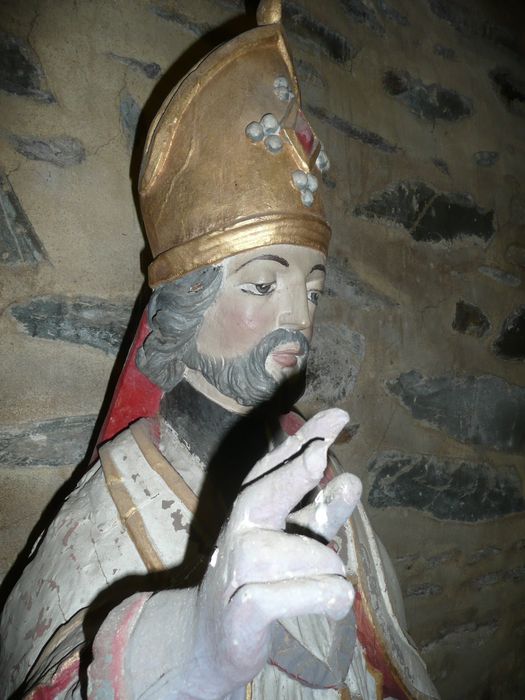 statue : Saint Malo, vue partielle