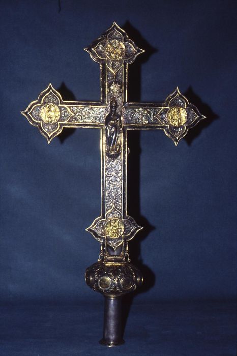 croix de procession - © Ministère de la Culture (France), Conservation des antiquités et des objets d'art d'Ille-et-Vilaine, tous droits réservés