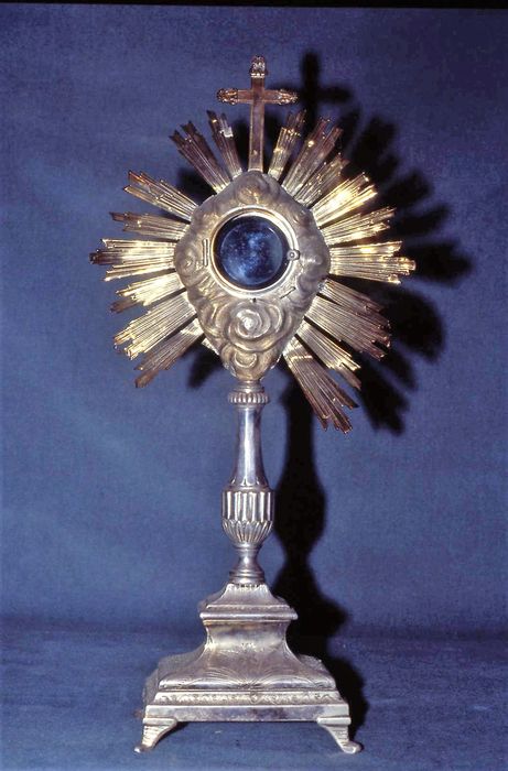 ostensoir - © Ministère de la Culture (France), Conservation des antiquités et des objets d'art d'Ille-et-Vilaine, tous droits réservés