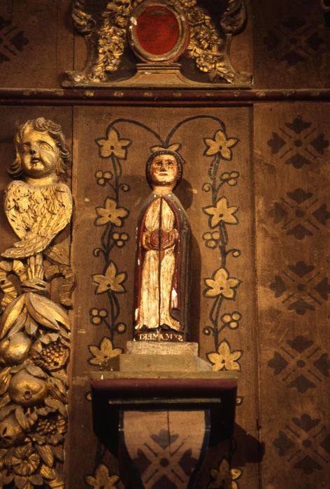 statue (statuette) : Saint Mamert - © Ministère de la Culture (France), Conservation des antiquités et des objets d'art d'Ille-et-Vilaine, tous droits réservés