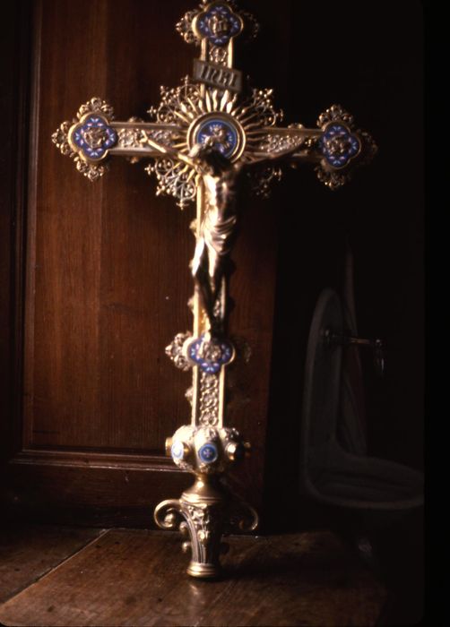 croix de procession - © Ministère de la Culture (France), Conservation des antiquités et des objets d'art d'Ille-et-Vilaine, tous droits réservés