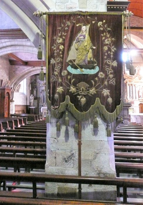 bannière de procession - © Ministère de la Culture (France), Conservation des antiquités et des objets d'art d'Ille-et-Vilaine, tous droits réservés