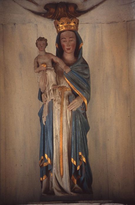 statue : Vierge à l'Enfant - © Ministère de la Culture (France), Conservation des antiquités et des objets d'art d'Ille-et-Vilaine, tous droits réservés