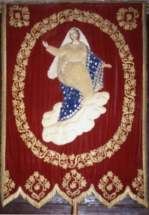 bannière d'église : Assomption (l') - © Ministère de la Culture (France), Conservation des antiquités et des objets d’art d’Ille-et-Vilaine - Tous droits réservés