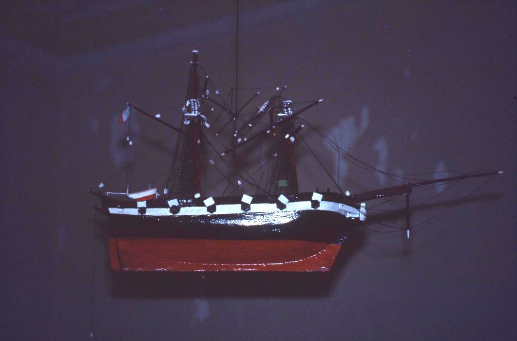 maquette ex-voto de chalutier type 30 M - © Ministère de la Culture (France), Conservation des antiquités et des objets d'art d'Ille-et-Vilaine, tous droits réservés