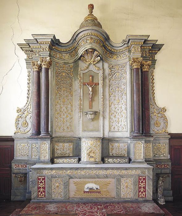 retable du maître-autel - © Ministère de la Culture (France), Conservation des antiquités et des objets d’art d’Ille-et-Vilaine - Tous droits réservés