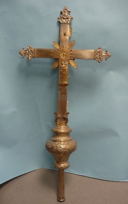 croix de procession - © Ministère de la Culture (France), Conservation des antiquités et des objets d'art d'Ille-et-Vilaine, tous droits réservés