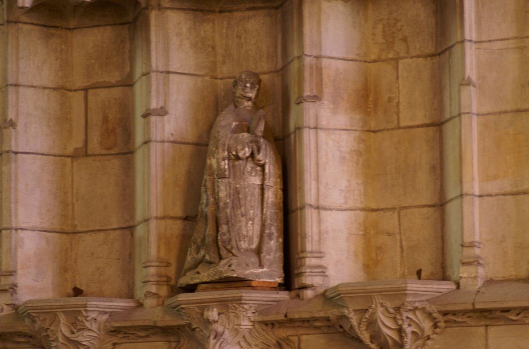 statuette de Robert de Grasménil - © Ministère de la Culture (France), Conservation des antiquités et des objets d’art d’Ille-et-Vilaine - Tous droits réservés