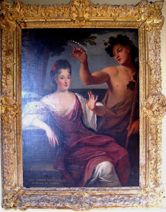 tableau, cadre : Madame de Lambert - © Ministère de la Culture (France), Conservation des antiquités et des objets d’art d’Ille-et-Vilaine - Tous droits réservés