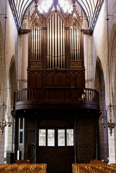 orgue de tribune - © Ministère de la Culture (France), Conservation des antiquités et des objets d'art d'Ille-et-Vilaine, tous droits réservés