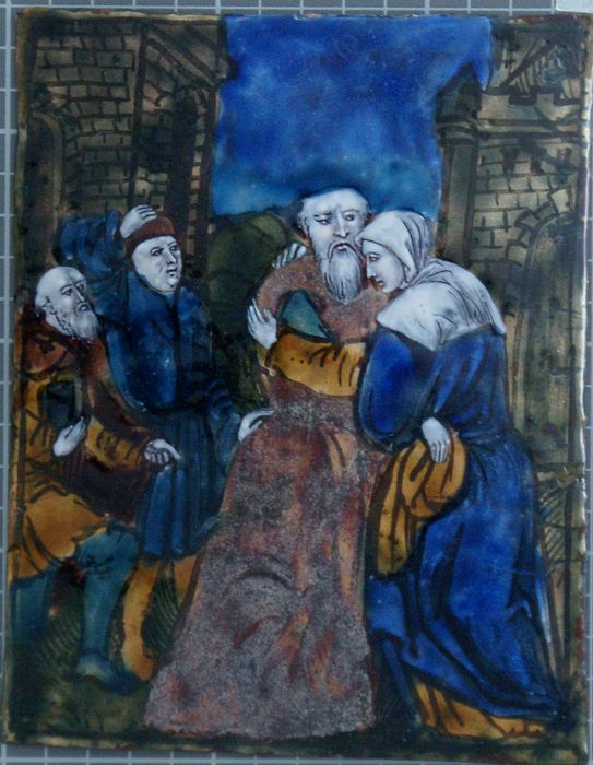 tableau : Réconcilation d'Anne et de Joachim (la)