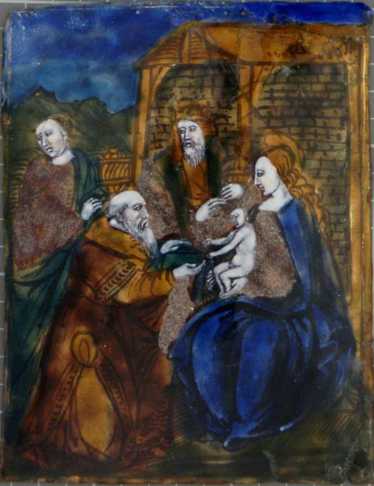 tableau : Adoration des Mages (l')