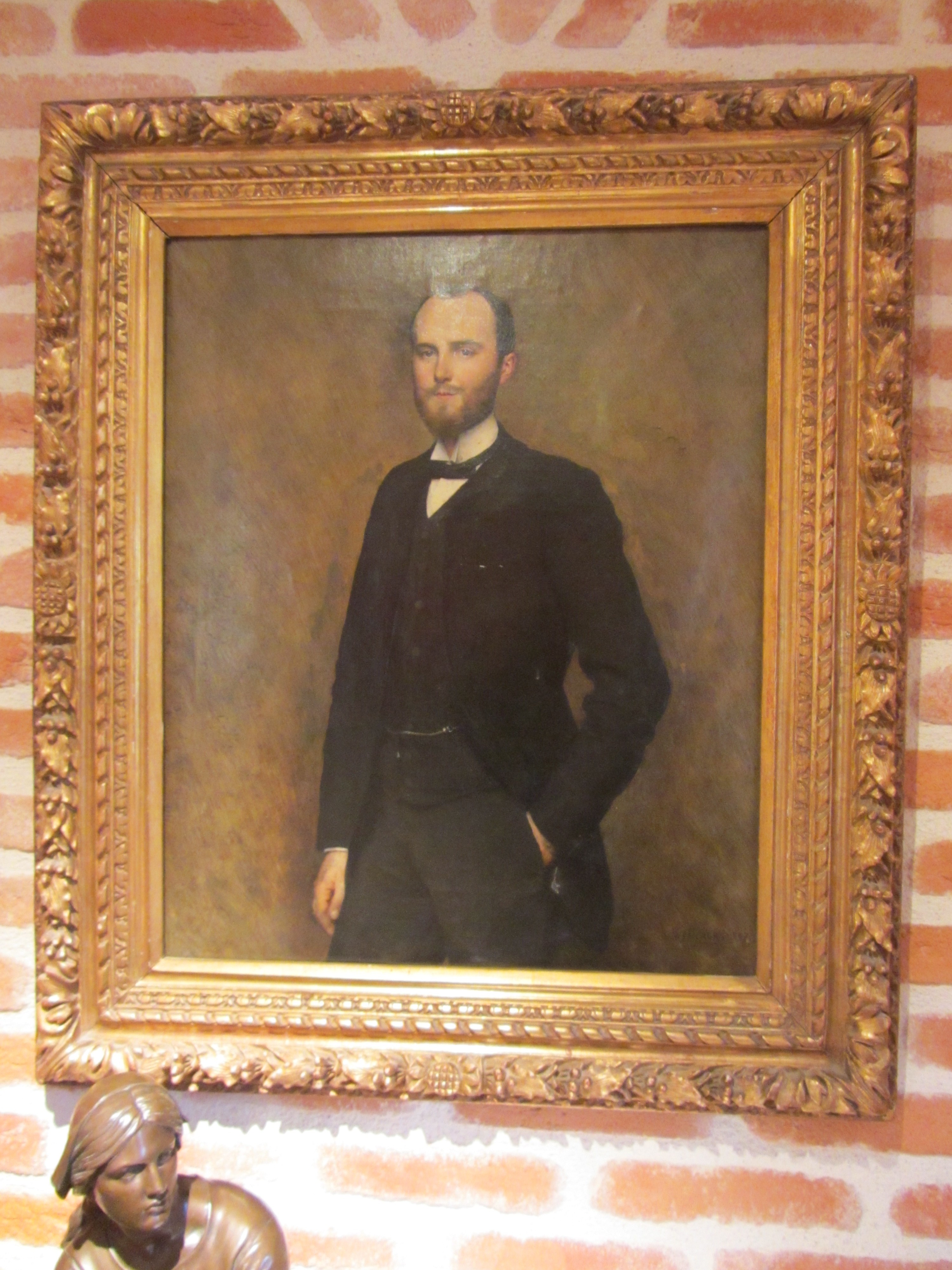 tableau : Portrait de Gabriel de Fontarce à 23 ans - © Ministère de la Culture (France), Conservation des antiquités et des objets d'art de l'Indre, tous droits réservés