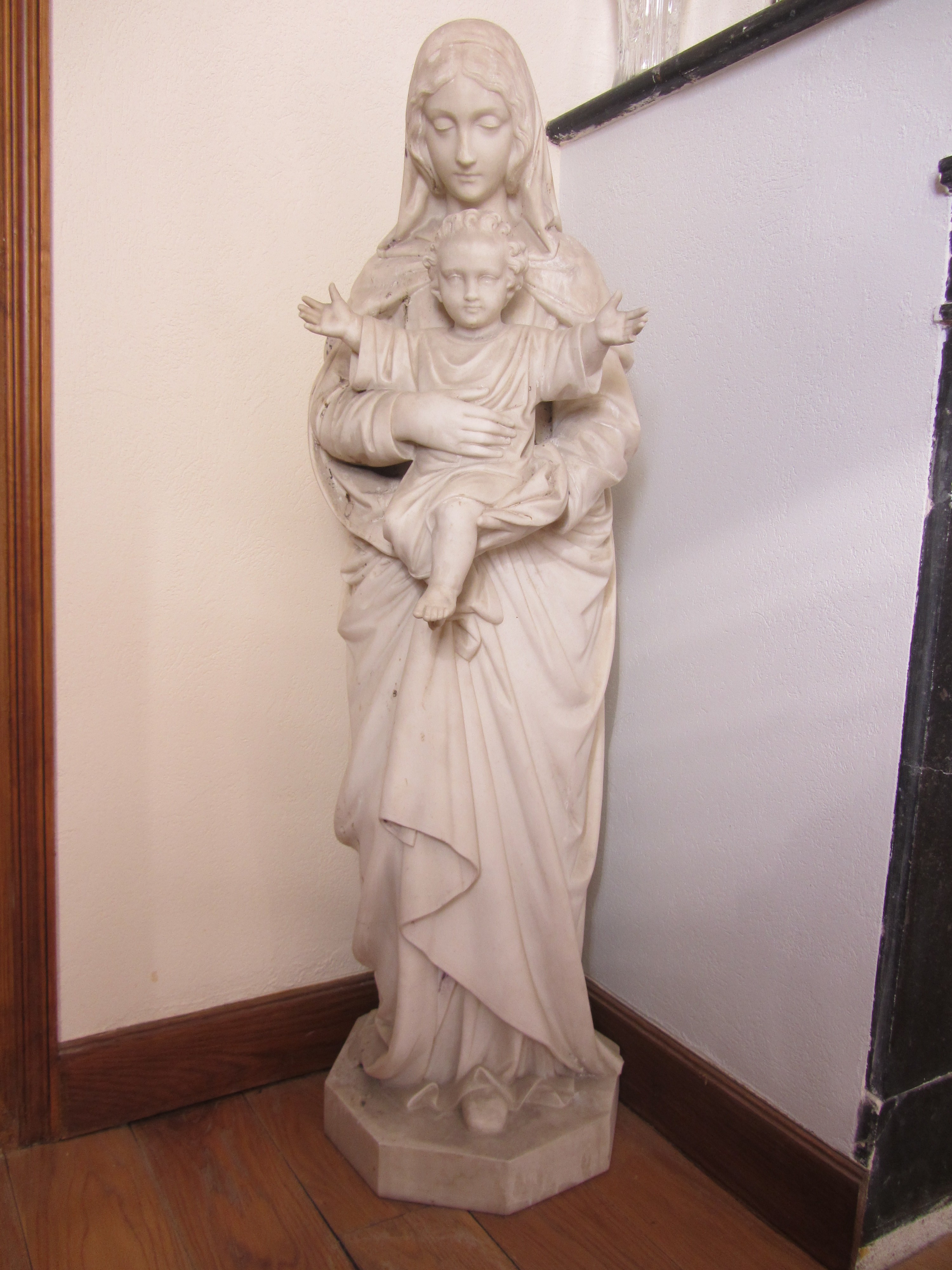 statue : Notre-Dame de Touvent - © Ministère de la Culture (France), Conservation des antiquités et des objets d'art de l'Indre, tous droits réservés
