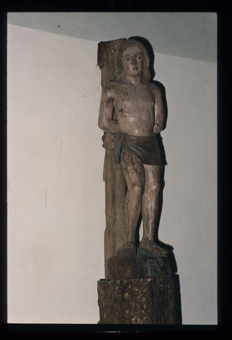 statue : Saint Sébastien, vue générale